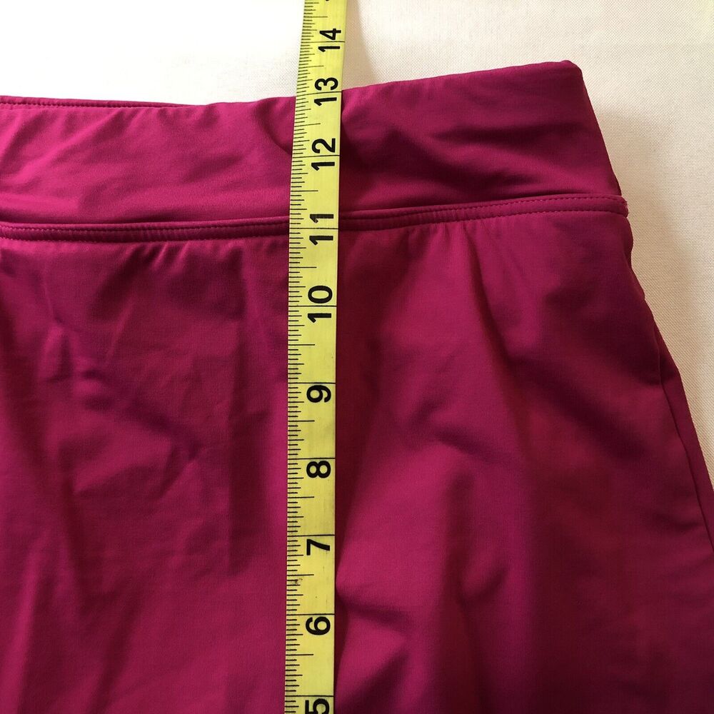 Lands' End Swim Skirt Bottom Women Petite 16P Pink Stretch Skirt w/ Briefs Swim - Picture 8 of 11